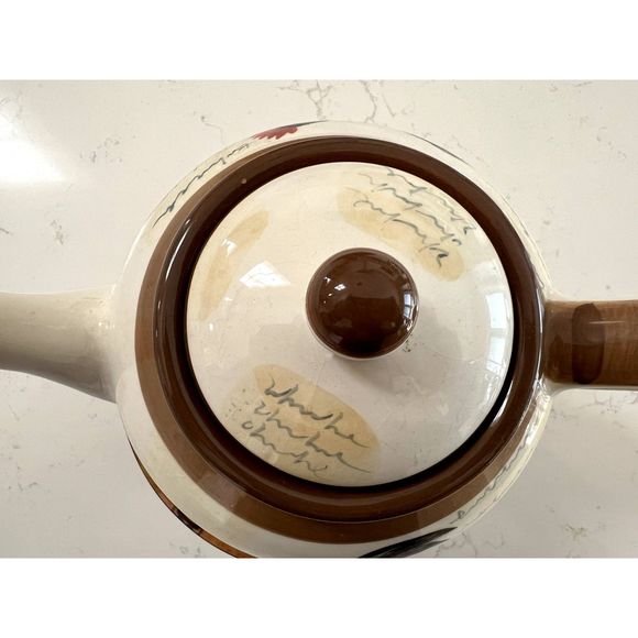 Henriette London Pottery Porcelain Rooster teapot and set of 4 plates - Picture 12 of 15